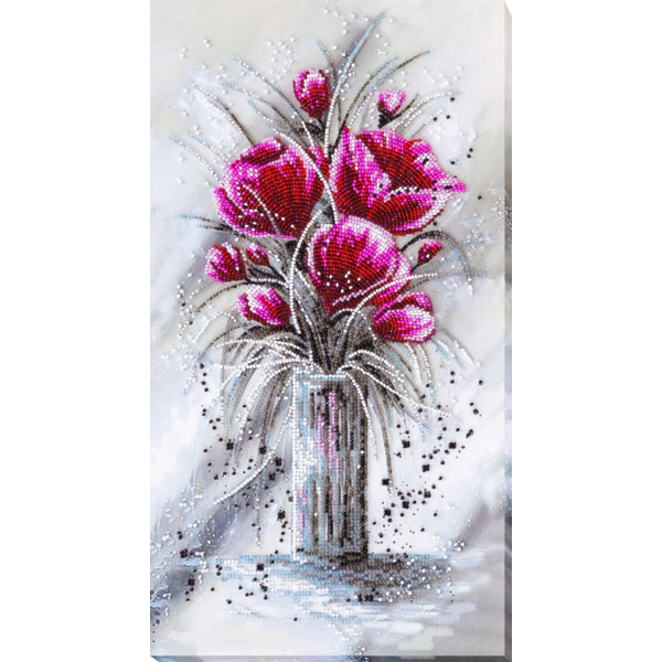 Набори для вишивки бісером - Червоний смарагд