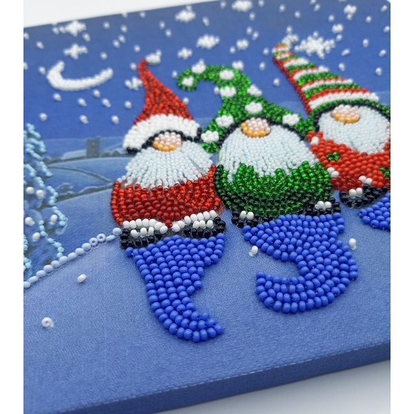 Набори для вишивки бісером - Три гнома