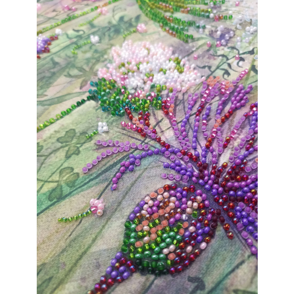 Набори для вишивки бісером - Волошки в полі