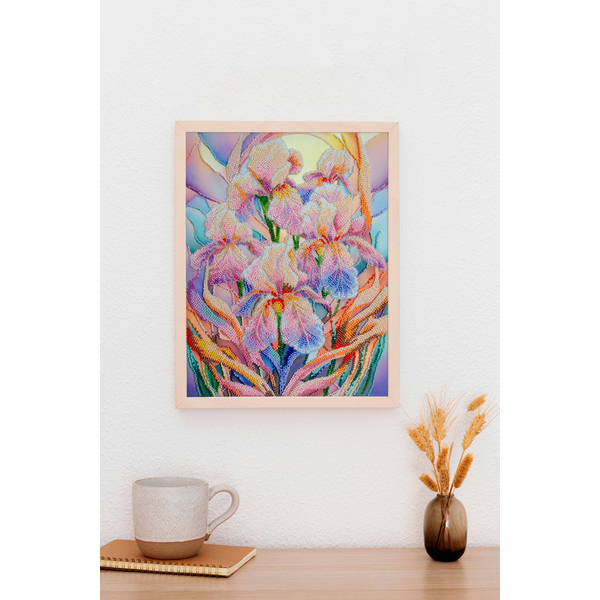 Набори для вишивки бісером - Квіткове натхнення