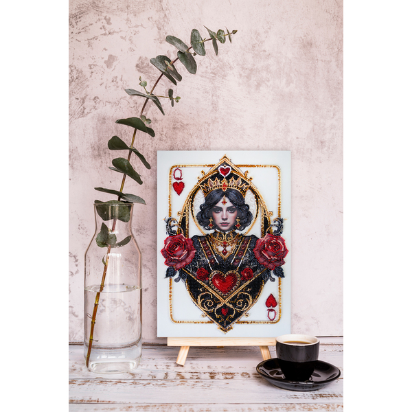 Набори для вишивки бісером - Королева сердець