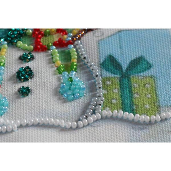 Набори для вишивки бісером - Снігові друзі