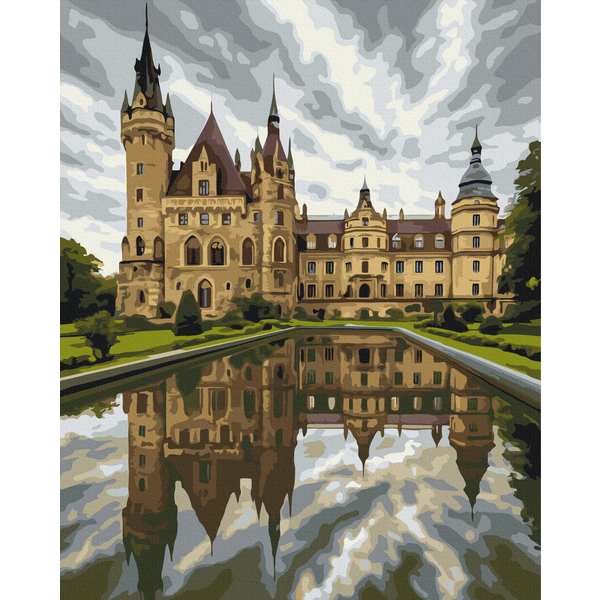 Картина по номерам Города - Мошненський замок