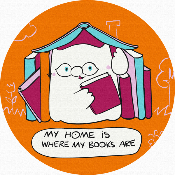 Розмальовки на полотні - Дом © Елена Павлова