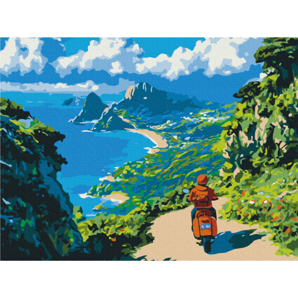 Картина по номерам Природа - Назустріч горизонту