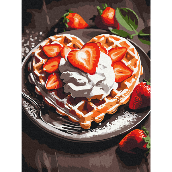 Картина по номерам Натюрморти - Солодкий десерт