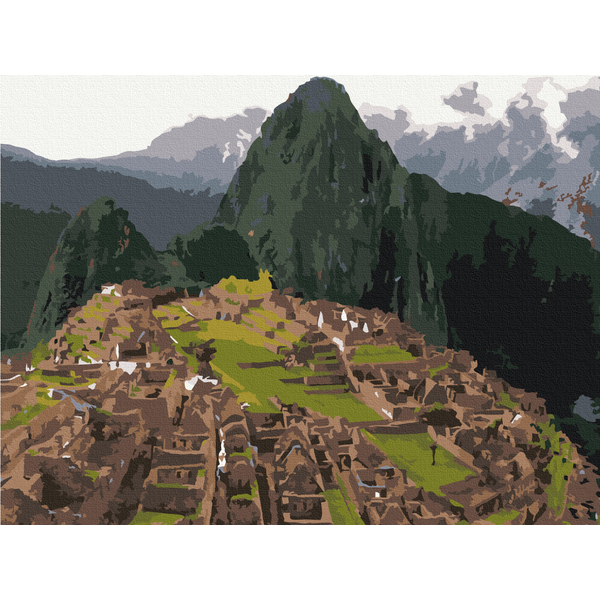 Картина по номерам Природа - Мачу-Пикчу