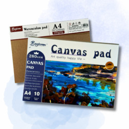 Скетчпад з художнім полотном 280GSM A4