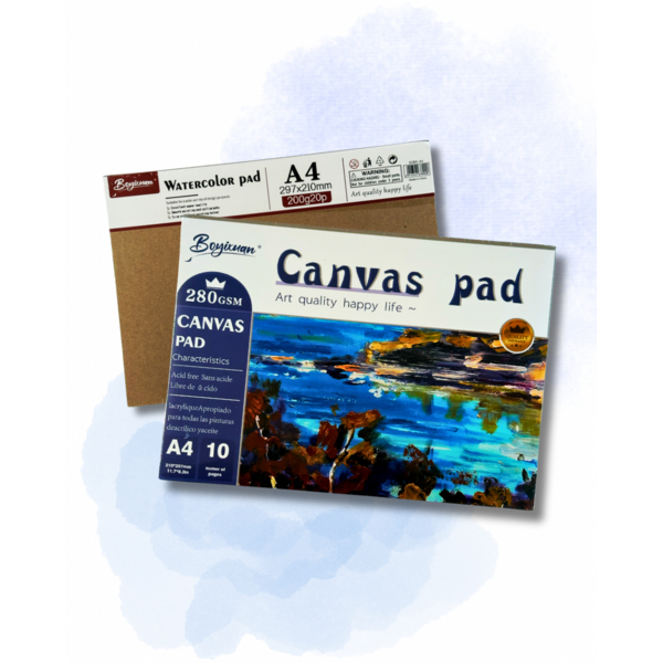 Скетч буки - Скетчпад з художнім полотном 280GSM A4