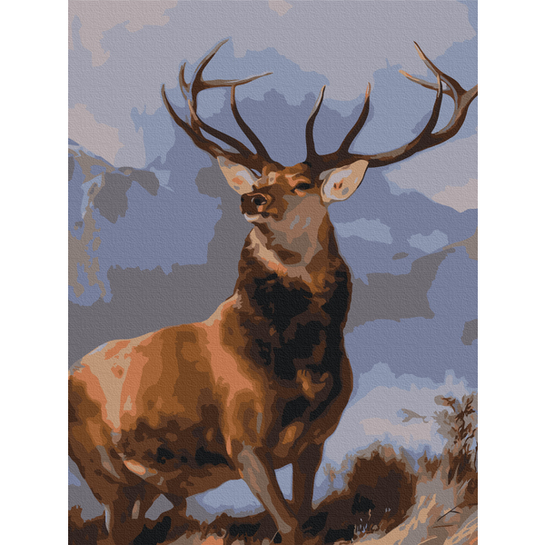 Картина по номерам Тварини, птахи та риби - Олень