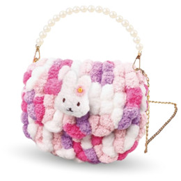 DIY набір для створення сумочки (рожевий колір)