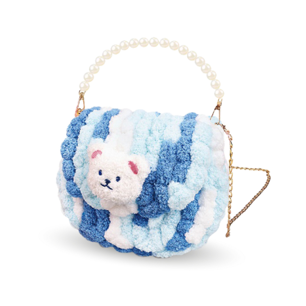 Сумки своїми руками - DIY набір для створення сумочки (синій колір)