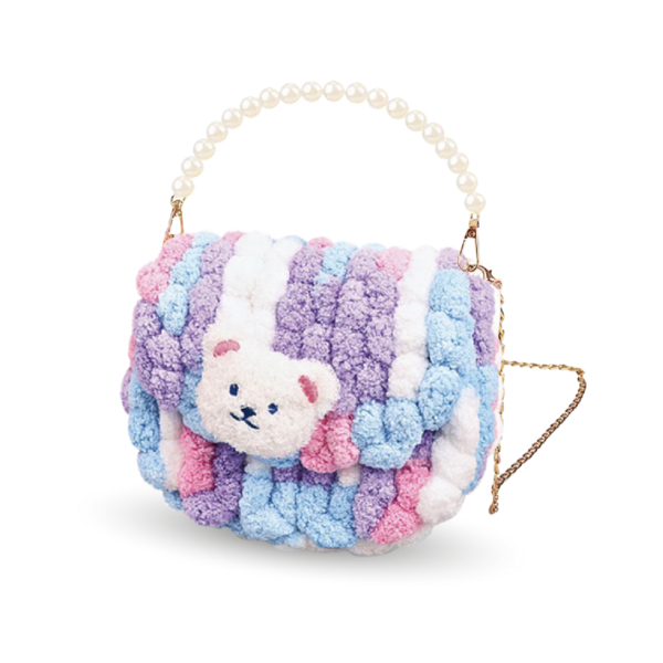 Сумки своїми руками - DIY набір для створення сумочки (фіолетовий колір)