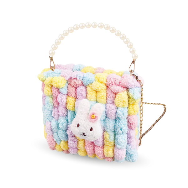 Сумки своїми руками - DIY набір для створення квадратної сумочки (пастельні кольори)