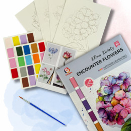 Раскраска на водной основе - формат А4 