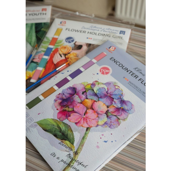 Розмальовки А4 - Раскраска на водной основе - формат А4 