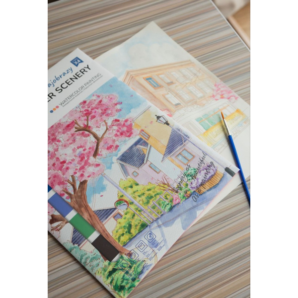 Розмальовки А4 - Раскраска на водной основе - формат А4 