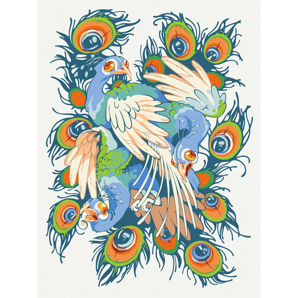 Картина по номерам Авторські колекції - Под красотой © Кристина Тужук