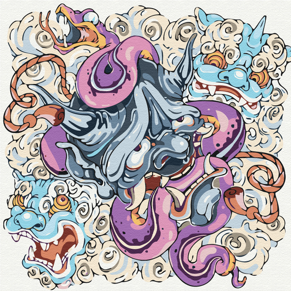 Картина по номерам Авторські колекції - Hannya © Христина Тужук