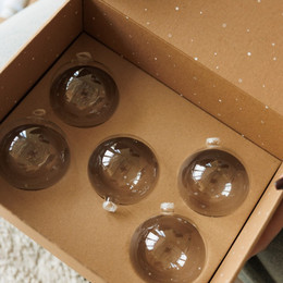 Набор для раскраски новогодних шариков «Блестящее сияние»