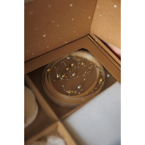 Набір для створення новорічних іграшок - Набор для раскраски новогодних шариков «Блестящее сияние»