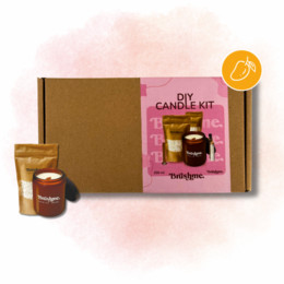 Набор для создания свечи (наливная), 250мл «Манговый шелк»