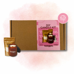Candle making kit (pouring), 250 ml “Peony blossom”