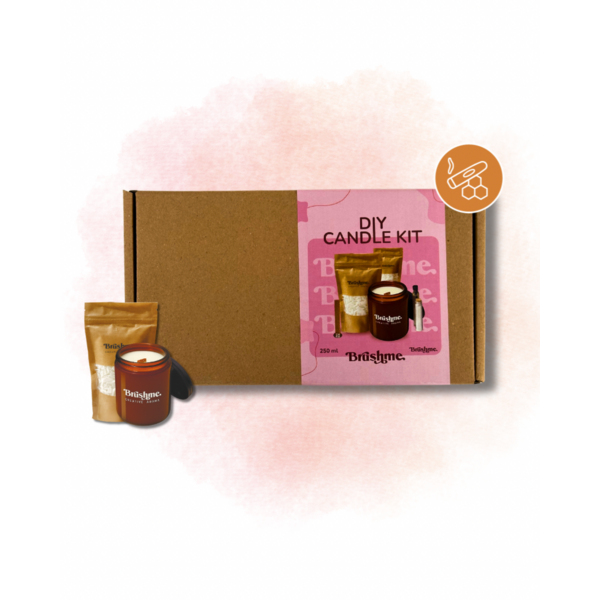 Набори для створення свічок - Набор для создания свечи (наливная), 250мл «Медовый табак»