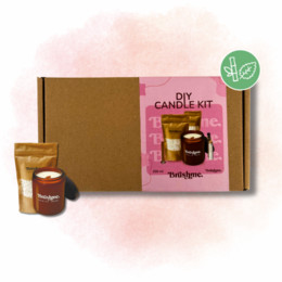 Набор для создания свечи (наливная), 250мл «Мята Бамбук»