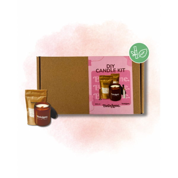 Набори для створення свічок - Набор для создания свечи (наливная), 250мл «Мята Бамбук»