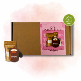 Candle making kit (pouring), 250 ml “Cotton tree”