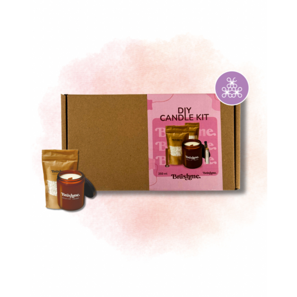 Набори для створення свічок - Набор для создания свечи (наливная), 250мл «Сиреневый бриз»