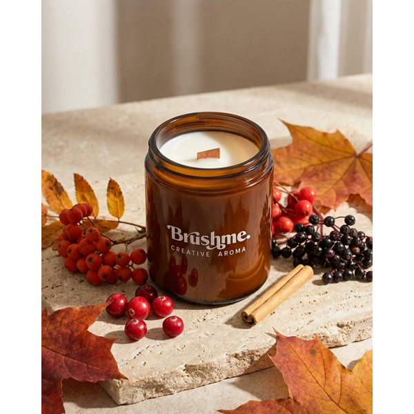 Свiчки - Соевая свеча наливная «Осенние ягоды» 250мл
