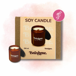 Соевая свеча наливная «Сияние розы» 250мл