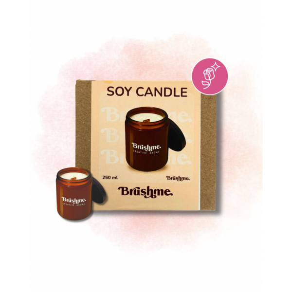 Свiчки - Соєва свічка наливна 