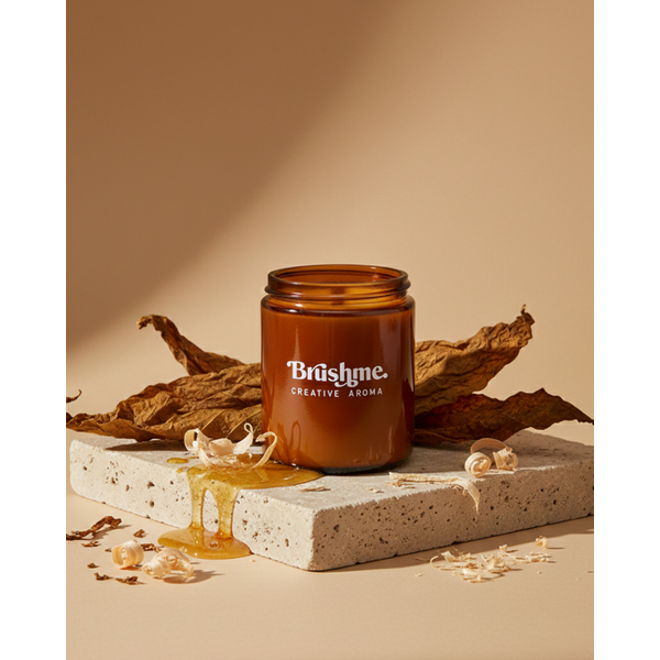 Свiчки - Соевая свеча наливная «Медовый табак» 250мл