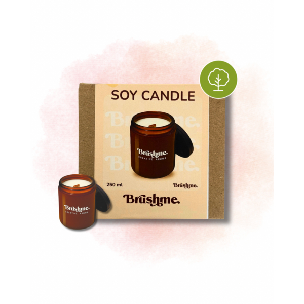 Свiчки - Соевая свеча наливная «Хлопковое дерево» 250мл