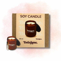 Соевая свеча наливная «Ягодная карамель» 250мл