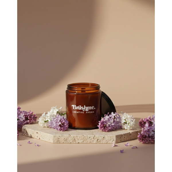 Свiчки - Соевая свеча наливная «Сиреневый бриз» 250мл