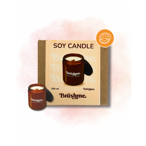 Свiчки - Соевая свеча наливная «Дынная мгла» 250мл