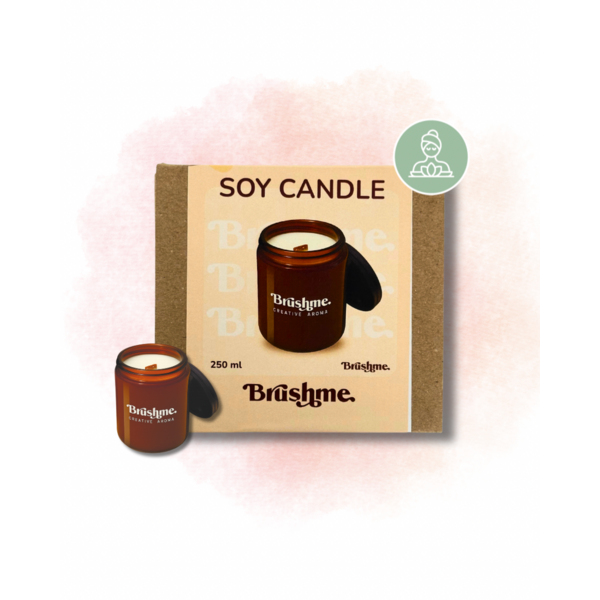 Свiчки - Соевая свеча наливная «Утренний спа в саду» 250мл