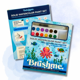 Раскраски с сухими красками для детей 