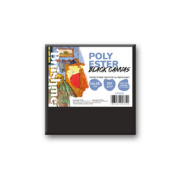 Холст полиэстер черный 15х15