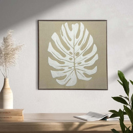 Poster with carpet embroidery 