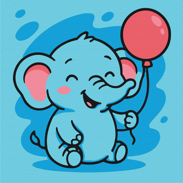 Для дітей - Веселе слоненя