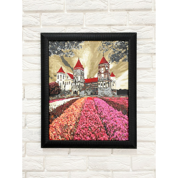 Багетні рами - Багетна рамка (чорна рельєфна 4,5 см)60x80