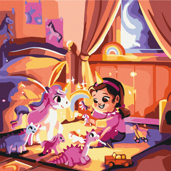 Картина по номерам Авторські колекції - Магия перед сном © Евгения Лесная