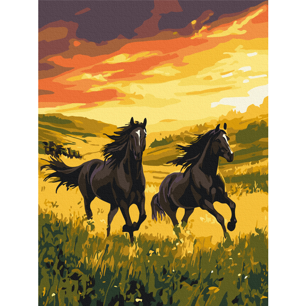 Картина по номерам Тварини, птахи та риби - Беспроигрышная серия