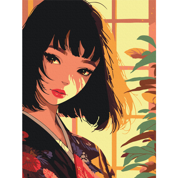 Картина по номерам Преміум картини - Ранкове світло