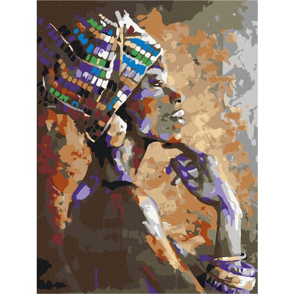 Картина по номерам Преміум картини - Відьма